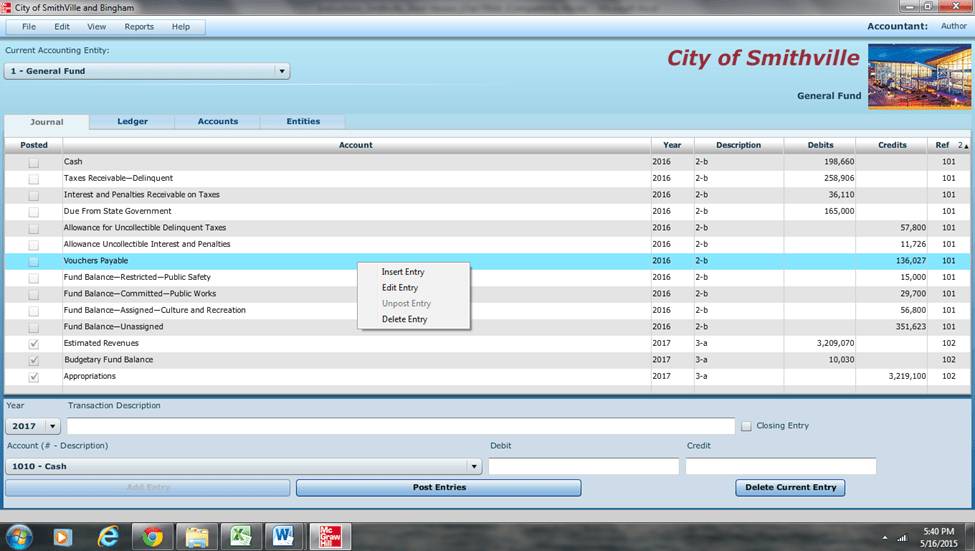 Complete the City of Smithville problems StudyDaddy Attachments